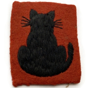WW2 56th London Division 1940 PATTERN Cloth Formation Sign Patch Badge