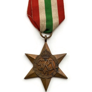WW2 Italy Star Campaign Medal - FULL SIZE