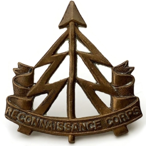 WW2 Reconnaissance Corps Cap Badge
