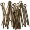 20x Original MEDIUM Cotter Split Pins Group For Cap Badges or Shoulder Titles