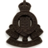WW2 Royal Army Ordnance Corps RAOC PLASTIC Economy Issue Cap Badge