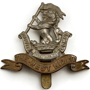 WW1 Duke of Wellingtons West Riding Regiment Cap Badge
