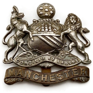 WW1 Manchester Regiment Cap Badge - FIRST PATTERN