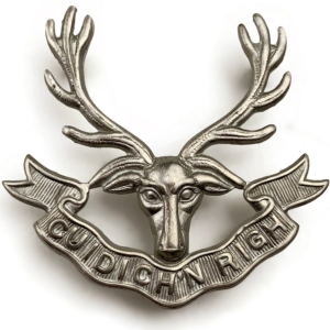 Seaforth Highlanders Regiment Cap Badge 3X LUGS VERSION
