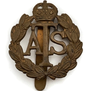 WW2 Auxiliary Territorial Service Corps ATS Cap Badge